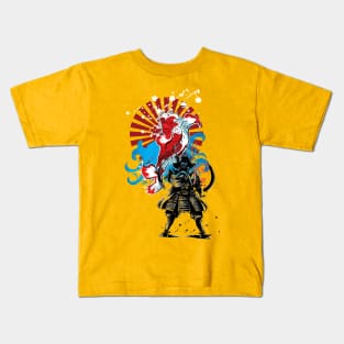 SAMURAI - JAPANESE GOLD FISH Kids T-Shirt